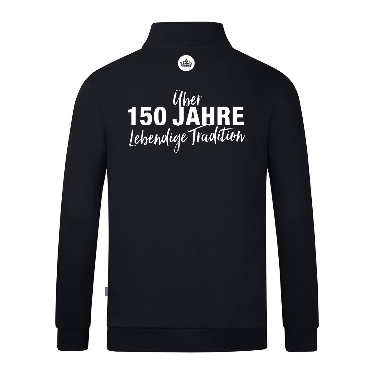 JAKO ZipTop Organic Schwarz (inkl. Bedruckung) - Brauerei Schimpf