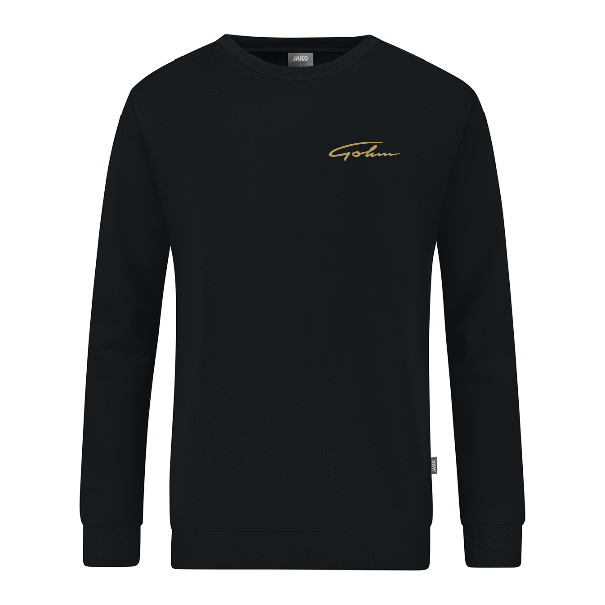 JAKO Sweat Organic schwarz (inkl. Bedruckung) - Gohm