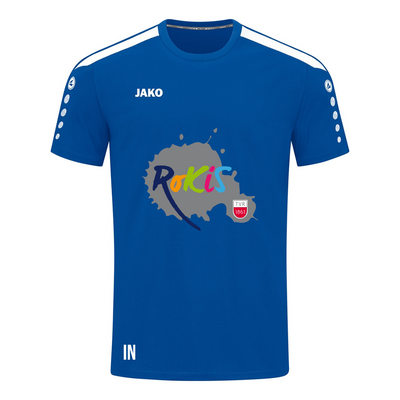 JAKO T-Shirt Power royal (inkl. Bedruckung) - TV Rottenburg Roki's