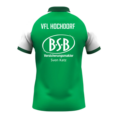 JAKO Poloshirt Dynamic grün/weiß (inkl. Bedruckung) VfL Hochdorf