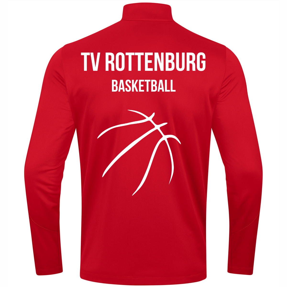 JAKO Polyesterjacke Power rot (inkl. Bedruckung) - TV Rottenburg Basketball