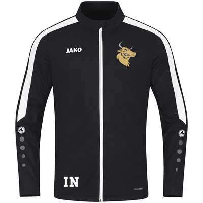 JAKO Polyesterjacke Power schwarz (inkl. Bedruckung) - Bulls Bondorf