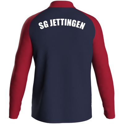 JAKO Polyesterjacke Iconic marine/chili rot (inkl. Bedruckung) - SG Jettingen - KITU