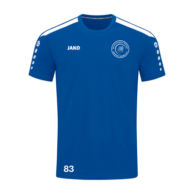 JAKO T-Shirt POWER Blau (Baumwolle) (inkl. Bedruckung) - Sportkreis Tübingen