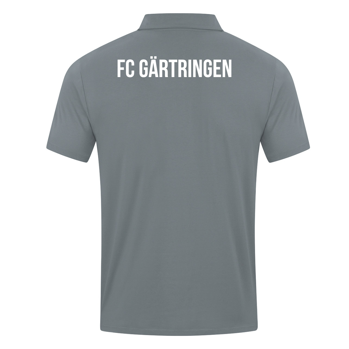 Jako Polo Power grau (inkl. Bedruckung) - FC Gärtringen
