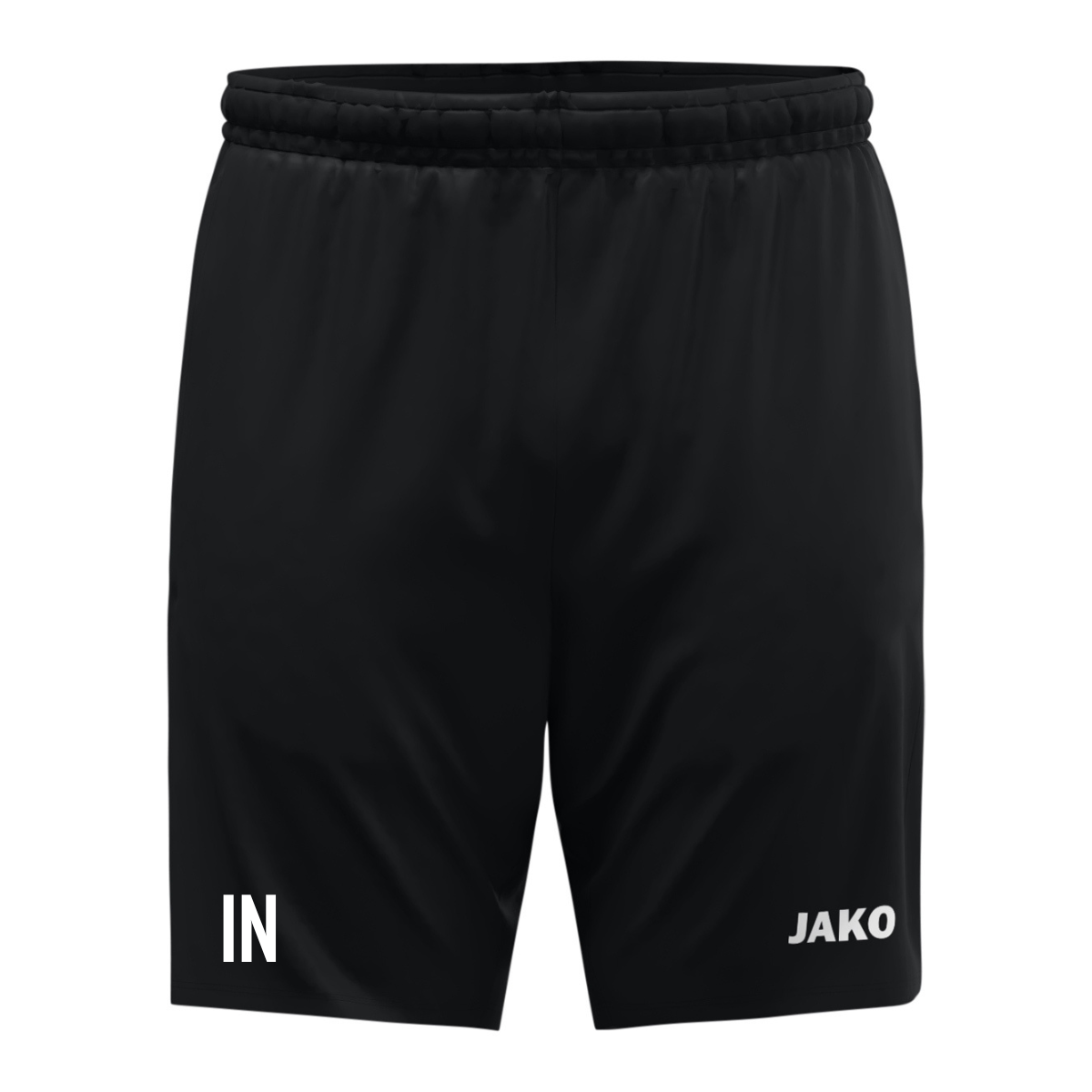 JAKO Freizeitshort Dynamic schwarz (inkl. Bedruckung)