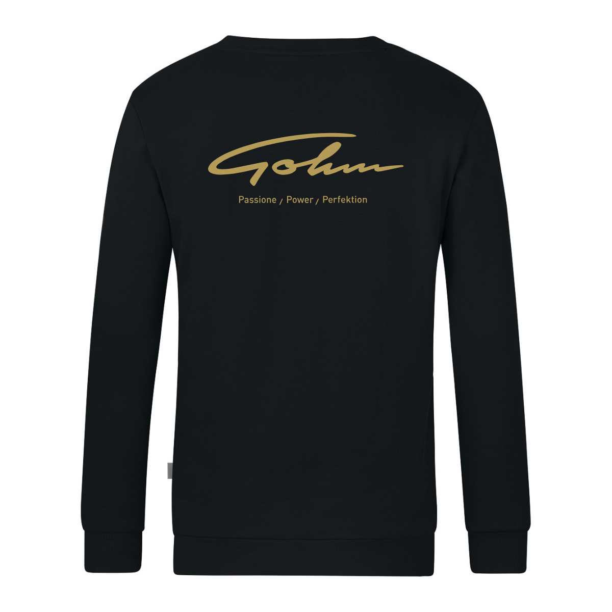 JAKO Sweat Organic schwarz (inkl. Bedruckung) - Gohm