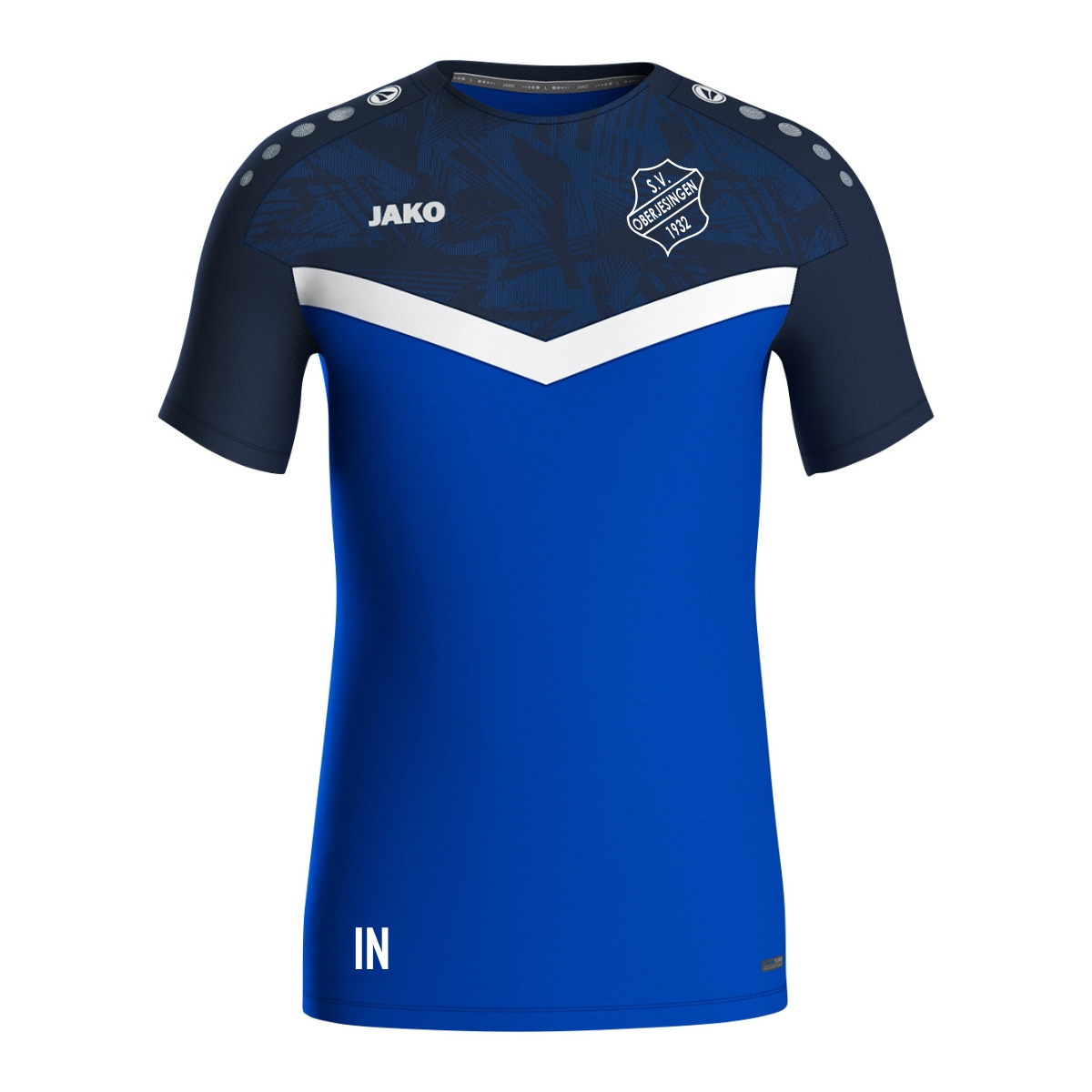 Jako T-Shirt Iconic royal/marine (inkl. Bedruckung) - SV Oberjesingen