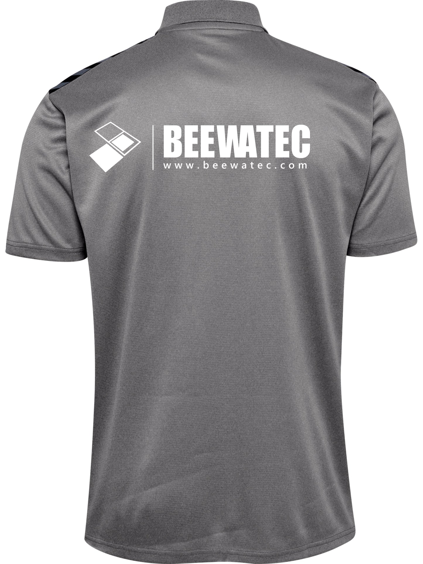 HUMMEL Functional Poloshirt AUTHENTIC (inkl. Bedruckung) - Grau - VfL Pfullingen Trainer