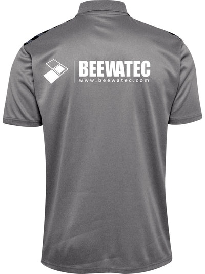 HUMMEL Functional Poloshirt AUTHENTIC (inkl. Bedruckung) - Grau - VfL Pfullingen Trainer