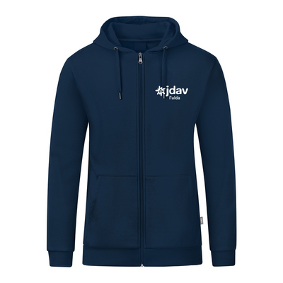 B&C Kinder Kapuzenjacke marine (inkl. Bedruckung) - DAV Fulda