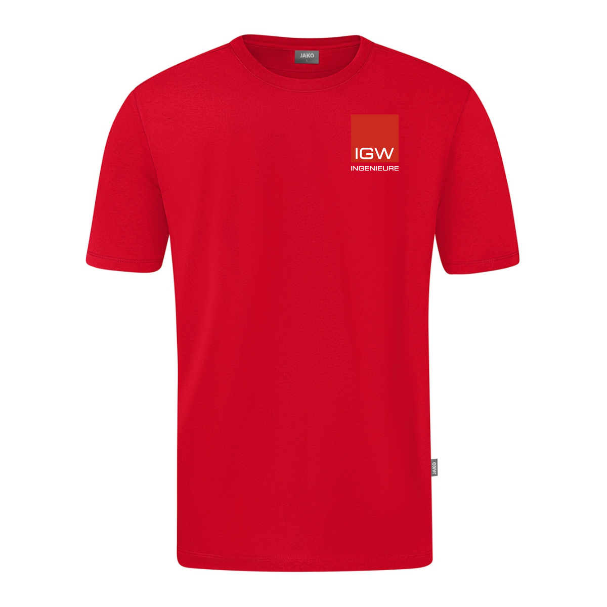 JAKO T-Shirt Doubletex rot (inkl. Veredelung) - IGW