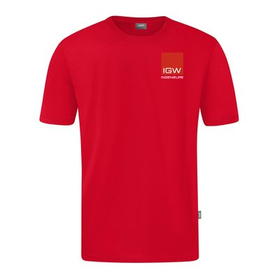 JAKO T-Shirt Doubletex rot (inkl. Veredelung) - IGW