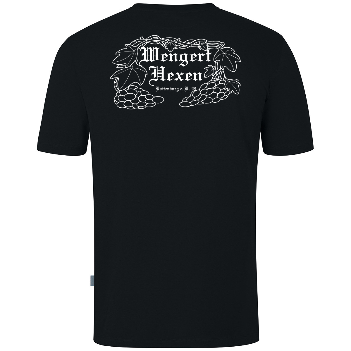 JAKO T-Shirt Doubletex schwarz (inkl. Veredelung) - Wengert Hexen 1999 e.V.