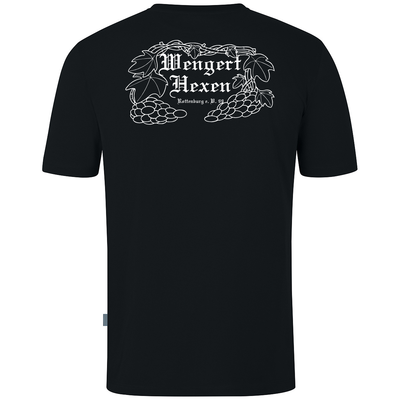 JAKO T-Shirt Doubletex schwarz (inkl. Veredelung) - Wengert Hexen 1999 e.V.