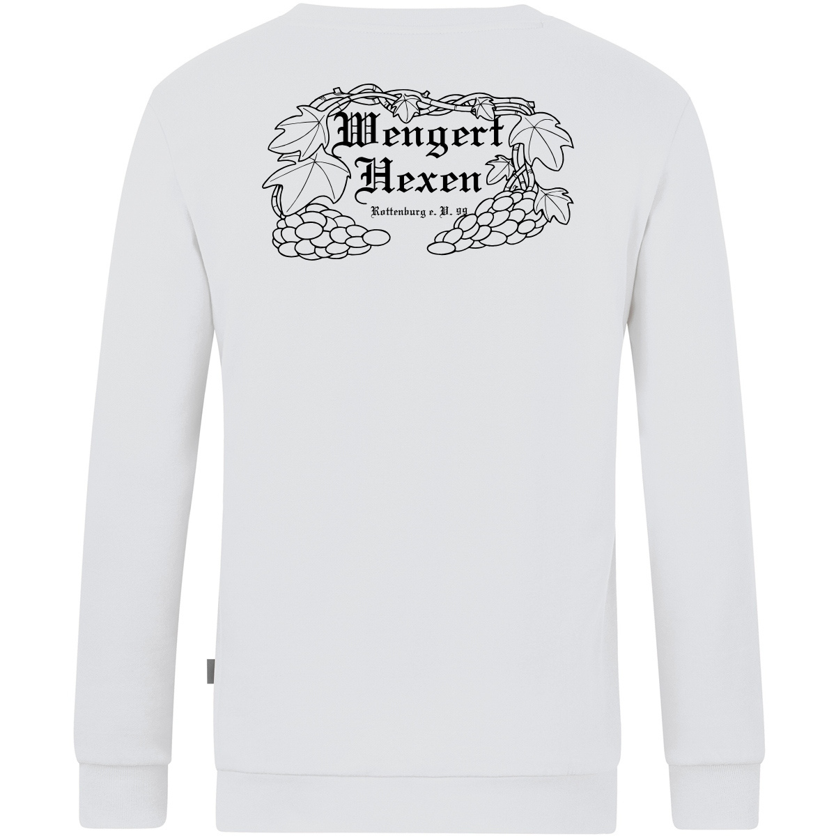 JAKO Sweat Organic weiß (inkl. Bedruckung) - Wengert Hexen 1999 e.V.