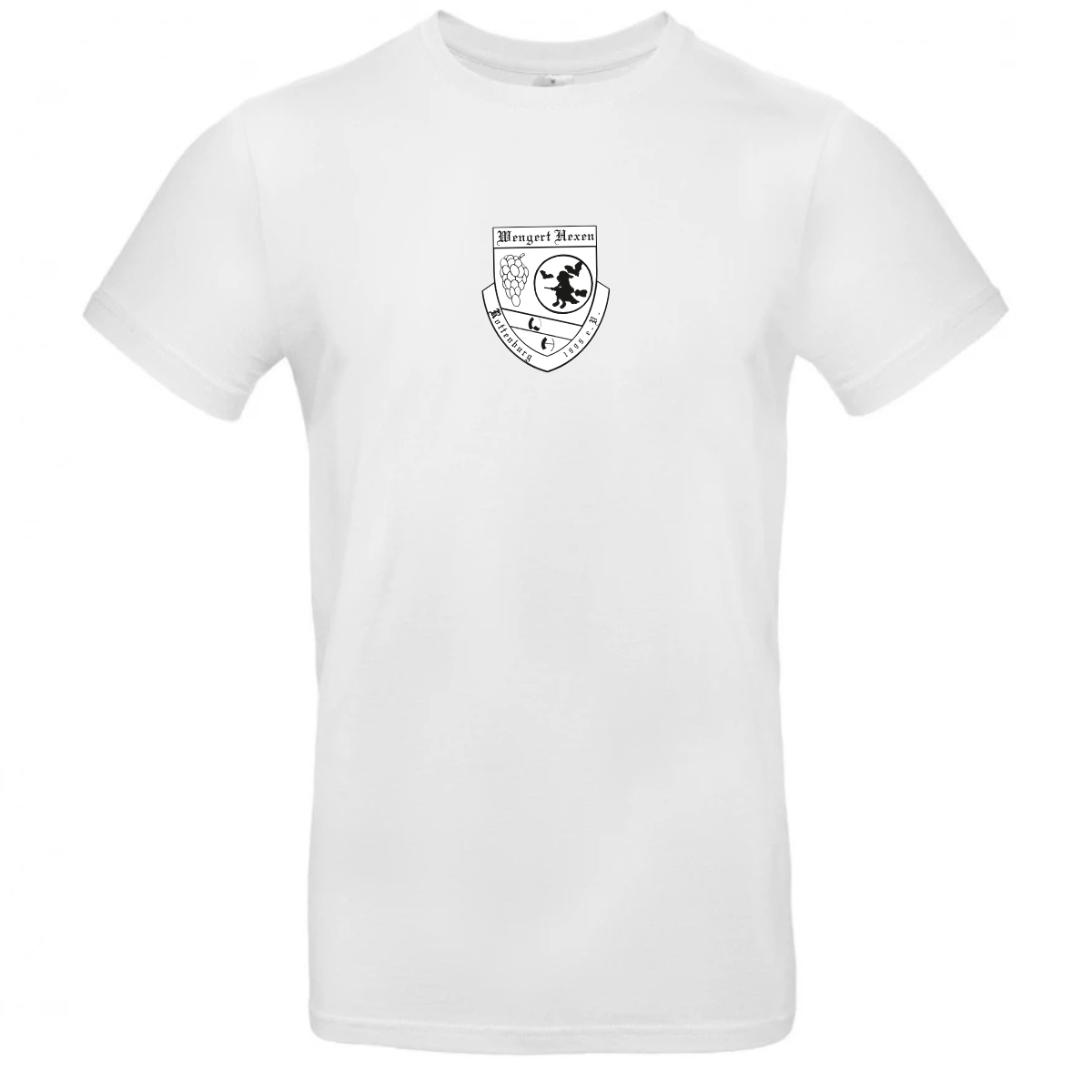 B&C Kinder T-Shirt weiß (inkl. Bedruckung) - Wengert Hexen 1999 e.V.