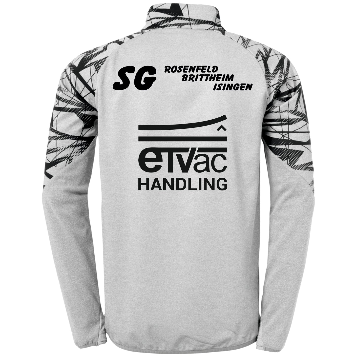 Uhlsport Goal 25 1/4 ZipTop  - Grau Melange SG Rosenfeld