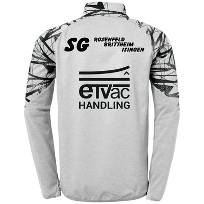 Uhlsport Goal 25 1/4 ZipTop  - Grau Melange SG Rosenfeld