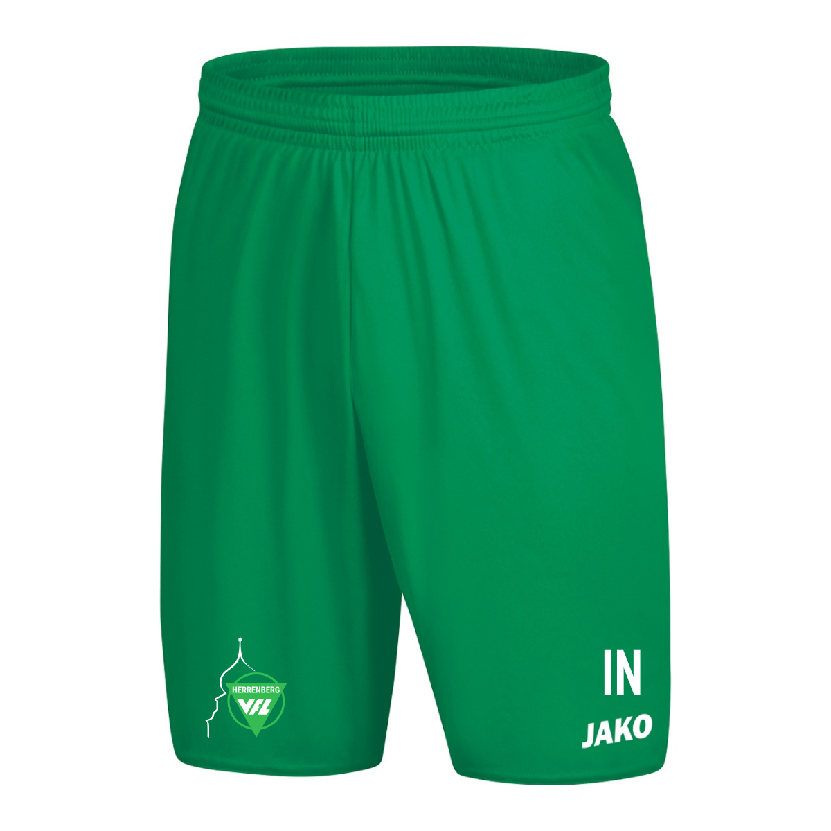 JAKO Sporthose Manchester 2.0 (inkl. Bedruckung) - sportgrün- VfL Herrenberg