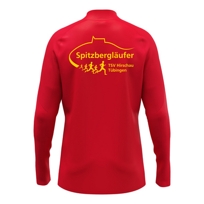 JAKO ZipTop Light Flow Rot Damen/Herren (inkl. Bedruckung) - Spitzbergläufer