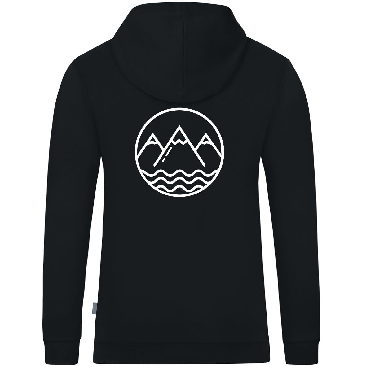 JAKO Kapuzensweat ORGANIC (inkl. Bedruckung) - Schwarz - Skiclub Rottenburg