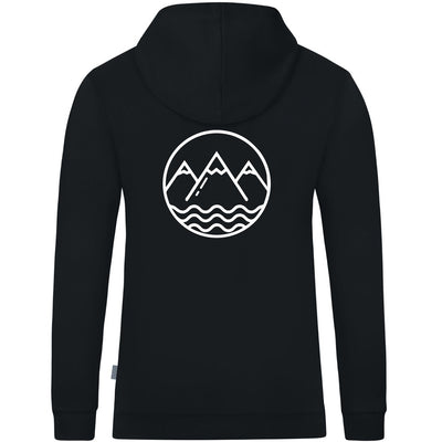 JAKO Kapuzensweat ORGANIC (inkl. Bedruckung) - Schwarz - Skiclub Rottenburg