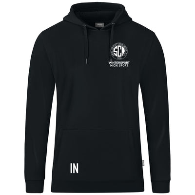 JAKO Kapuzensweat ORGANIC (inkl. Bedruckung) - Schwarz - Skiclub Rottenburg