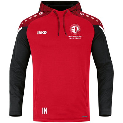 JAKO Kapuzensweat PERFORMANCE (inkl. Bedruckung) - Rot - Skiclub Rottenburg