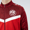 JAKO Polyesterjacke Iconic (inkl. Bedruckung) rot/weinrot - FC Rottenburg