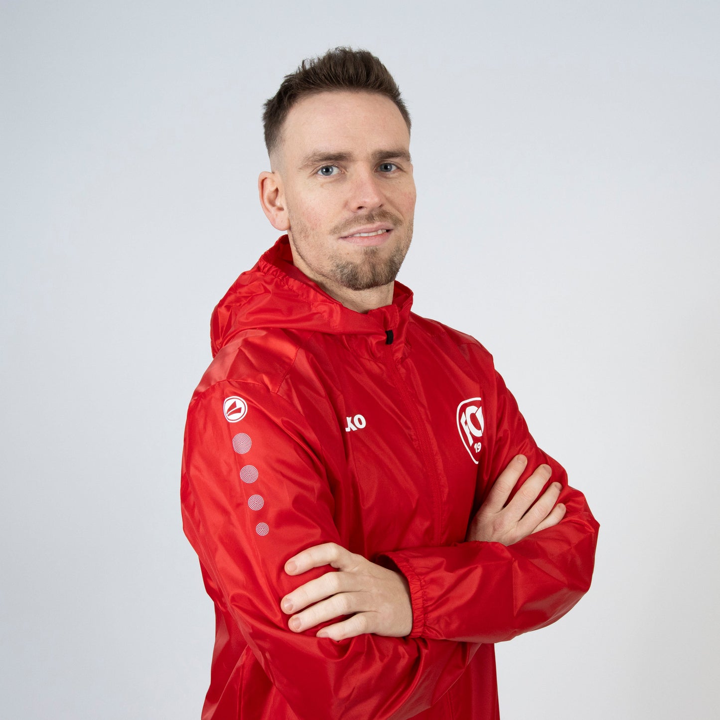 JAKO Allwetterjacke Team 2.0 (inkl. Bedruckung) rot - FC Rottenburg