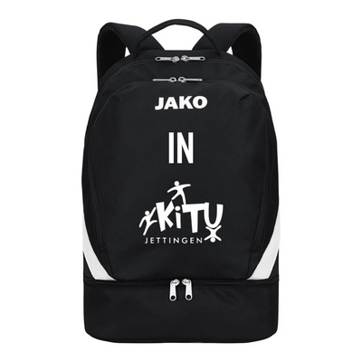 JAKO Rucksack Iconic schwarz (inkl. Bedruckung) - SG Jettingen - KITU