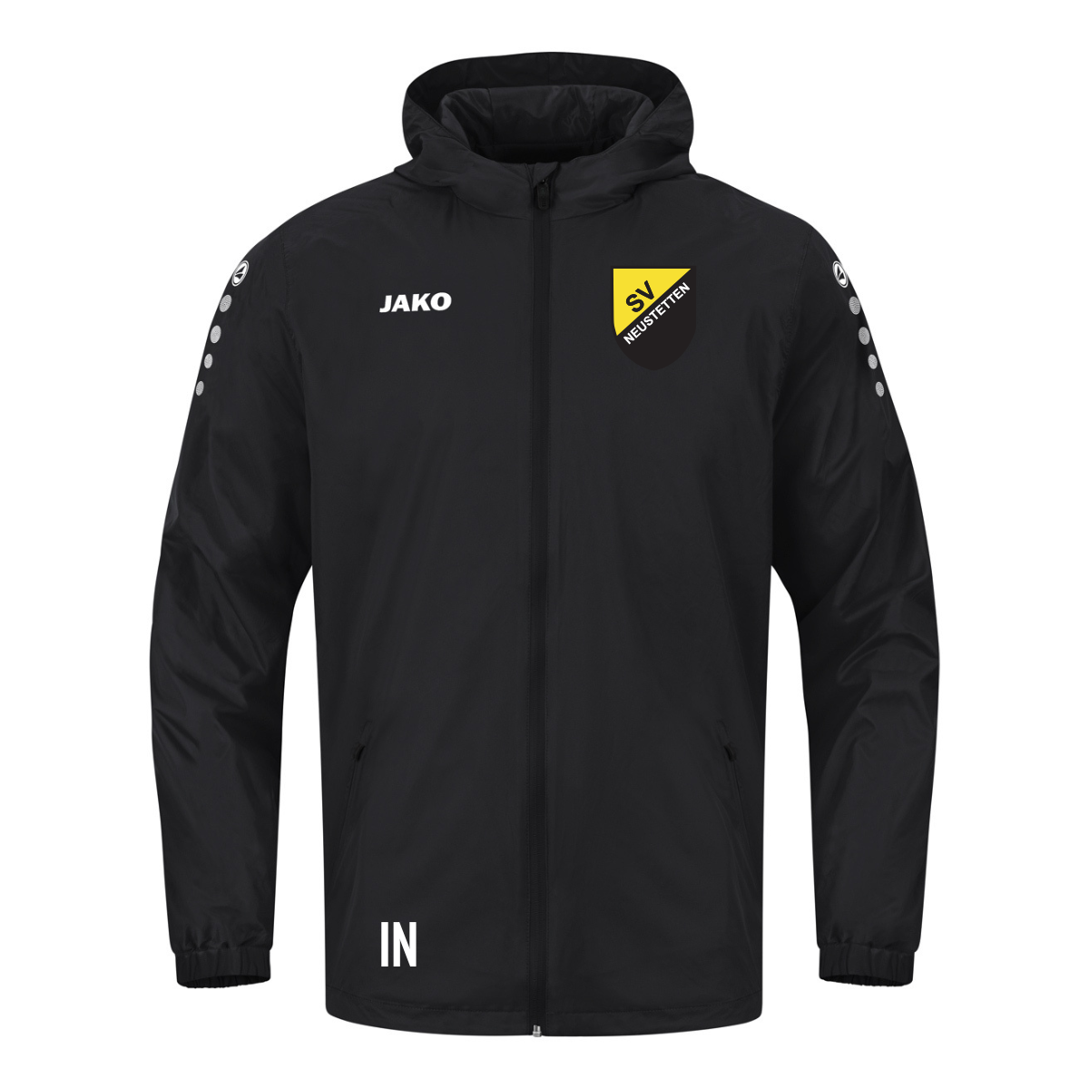 JAKO Allwetterjacke Team 2.0 schwarz (inkl. Bedruckung) - SV Neustetten
