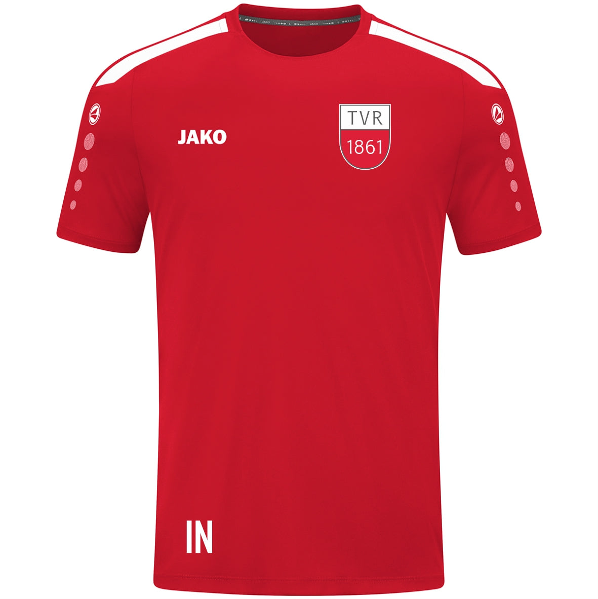 JAKO Trikot Power (Polyester) rot (inkl. Bedruckung) - TV Rottenburg