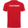 JAKO T-Shirt Power (Baumwolle) rot (inkl. Bedruckung) - TV Rottenburg