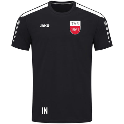 JAKO T-Shirt Power schwarz (Baumwolle) (inkl. Bedruckung) - TV Rottenburg