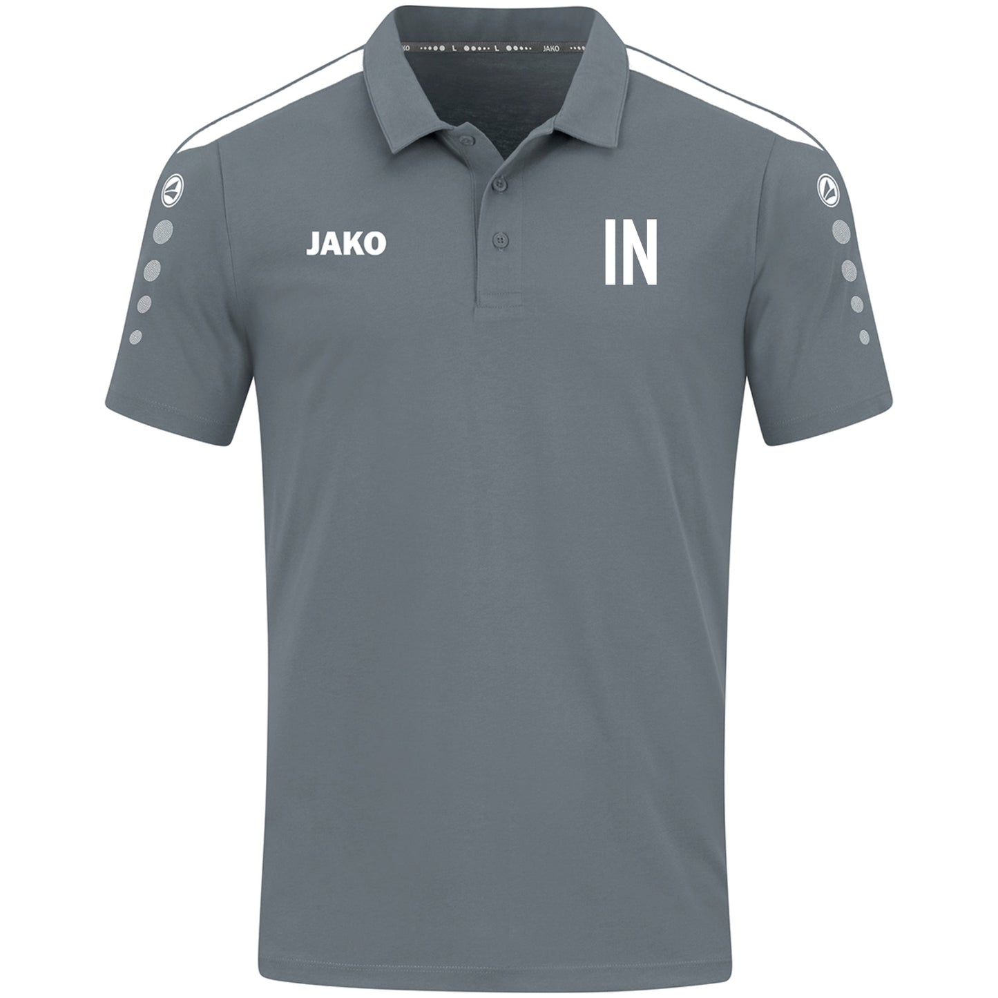 JAKO Polo Power steingrau (inkl. Bedruckung) - SGM Eutingen/Hochdorf/Vollmaringen
