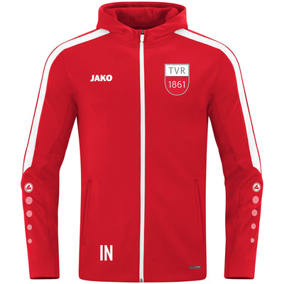 JAKO Kapuzenjacke Power rot (inkl. Bedruckung) - TV Rottenburg