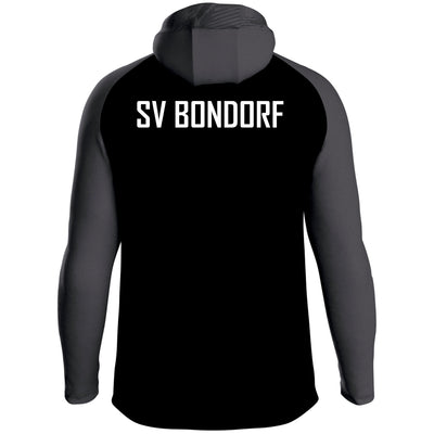 Jako Kapuzenjacke Iconic Schwarz/Anthrazit - SV Bondorf
