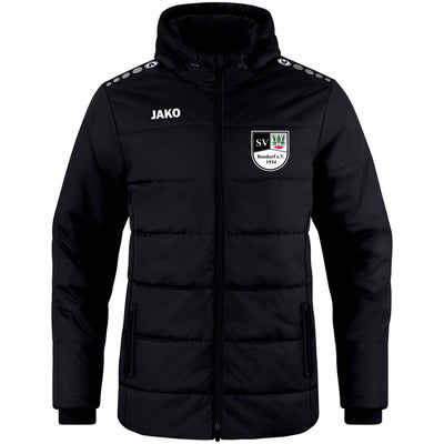 Jako Winterjacke Team mit Kapuze Schwarz - SV Bondorf