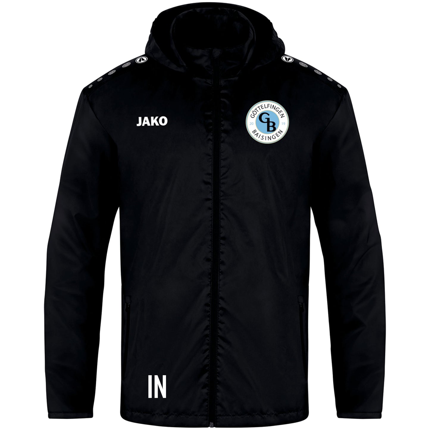 JAKO Allwetterjacke Team 2.0 schwarz (inkl. Bedruckung) - SGM Göttelfingen/Baisingen