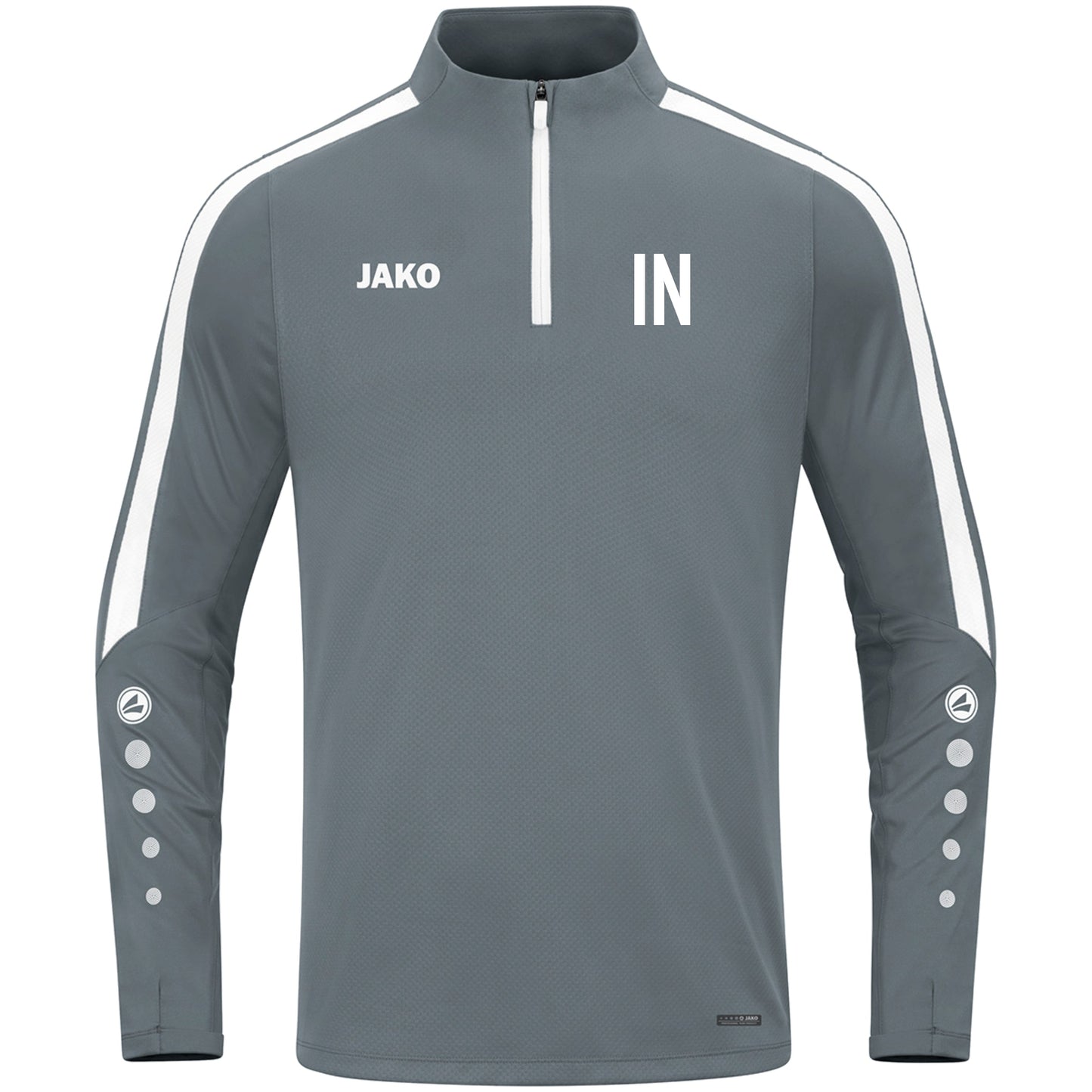 JAKO Ziptop Power steingrau (inkl. Bedruckung) - SGM Eutingen/Hochdorf/Vollmaringen