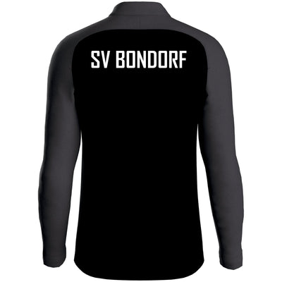 Jako Zip Top Iconic Schwarz/Anthrazit - SV Bondorf