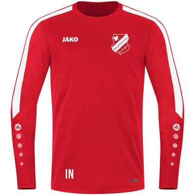 JAKO Sweat Power rot (inkl. Bedruckung) - SV Eutingen