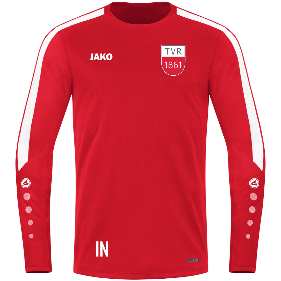JAKO Sweat Power rot (inkl. Bedruckung) - TV Rottenburg