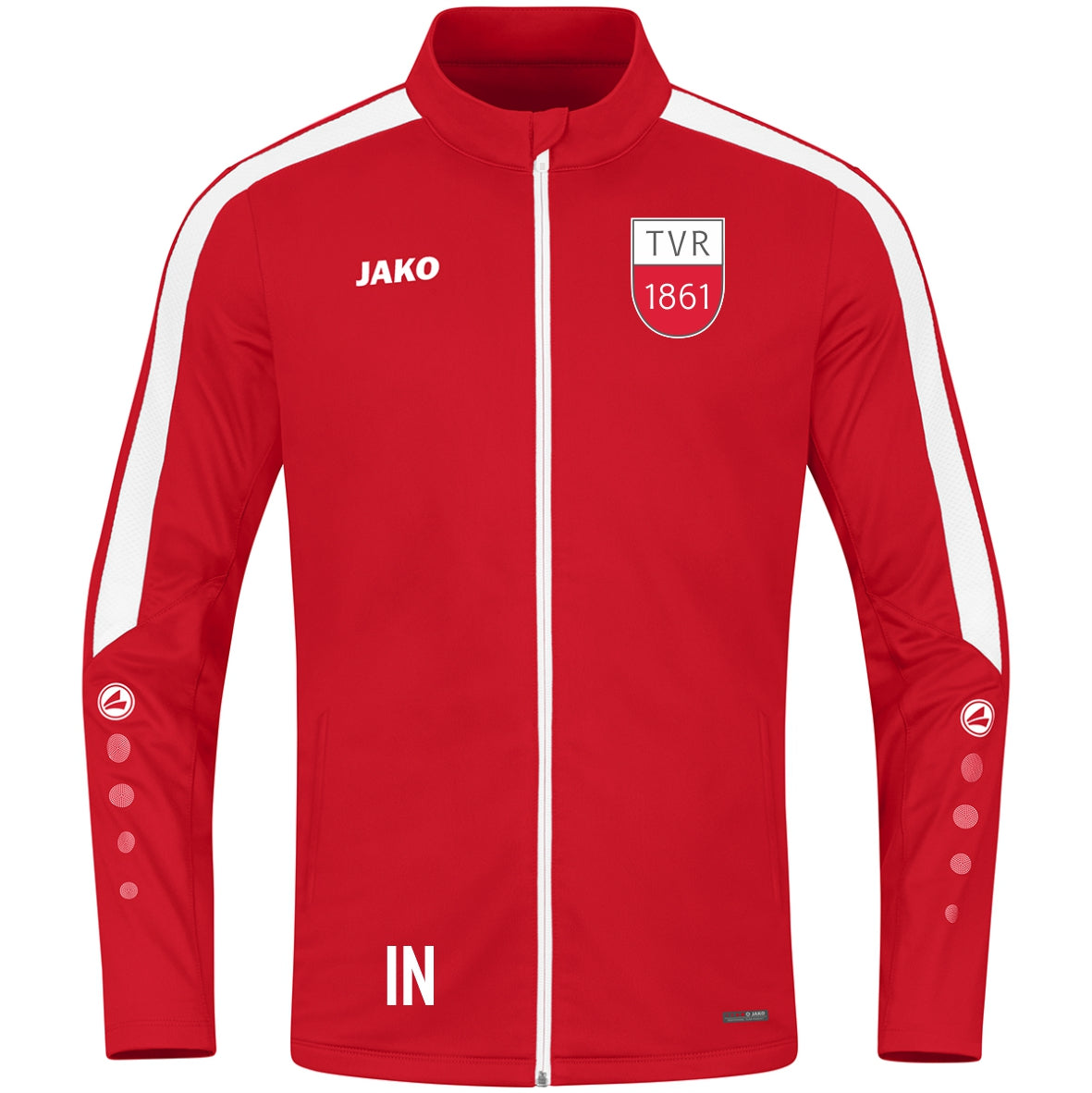 JAKO Polyester Jacke Power rot (inkl. Bedruckung) - TV Rottenburg