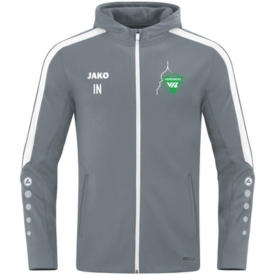 JAKO Kapuzenjacke POWER (inkl. Bedruckung) - Grau - VfL Herrenberg