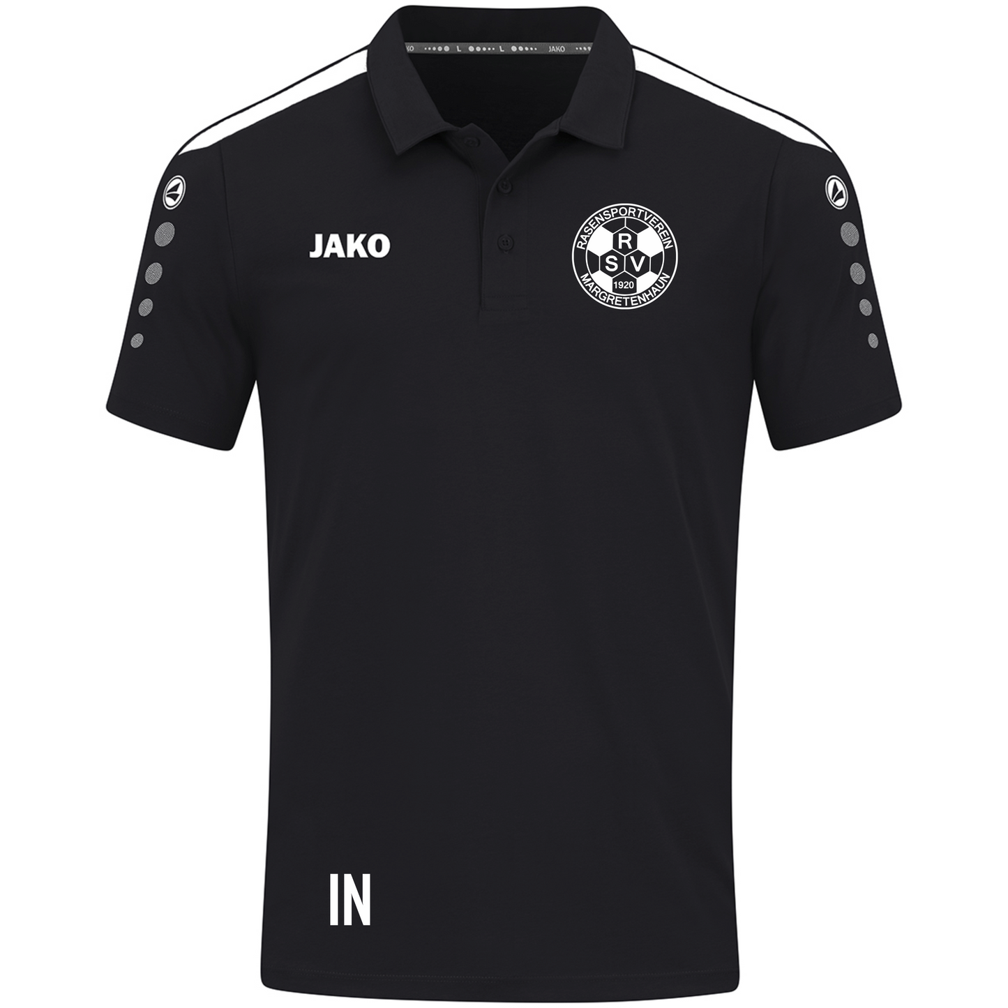 Jako Polo Power schwarz (inkl. Bedruckung) - RSV Margretenhaun