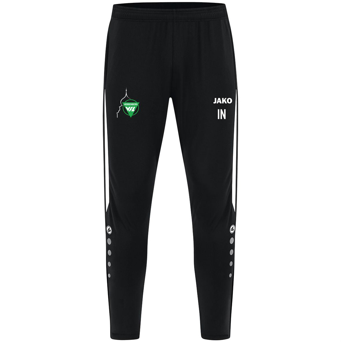 JAKO Präsentationshose POWER (inkl. Bedruckung) - Schwarz - VfL Herrenberg