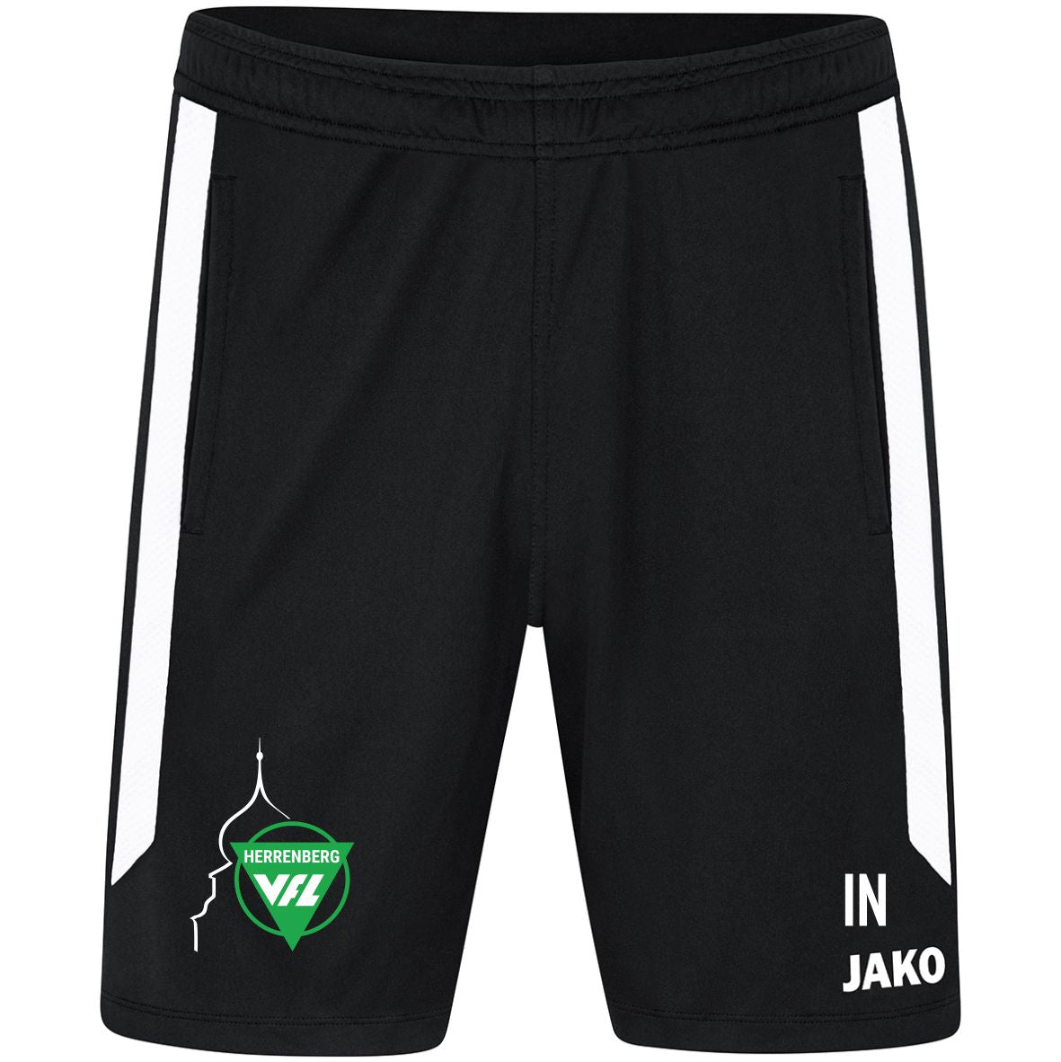 JAKO Short POWER (inkl. Bedruckung) - Schwarz - VfL Herrenberg